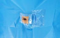 Χειρουργικός οφθαλμικός ματιών Drape μιάς χρήσεως αποστειρωμένος αναλωσίμων πακέτων ιατρικός με το CE ISO